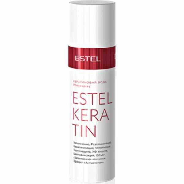 Spray leave-in pe baza de keratina pentru par Estel Keratin, 100 ml
