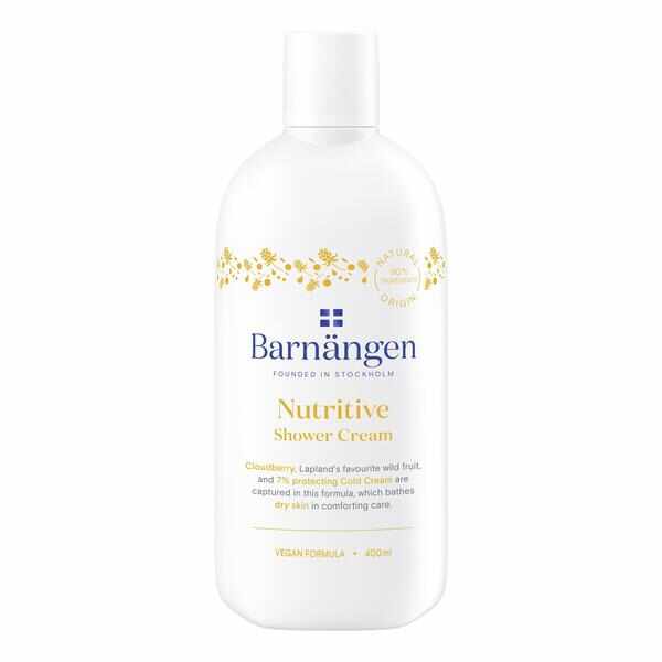 Crema de Dus Nutritiva pentru Piele Uscata - Barnangen Nutritive Shower Cream for Dry Skin, 400 ml