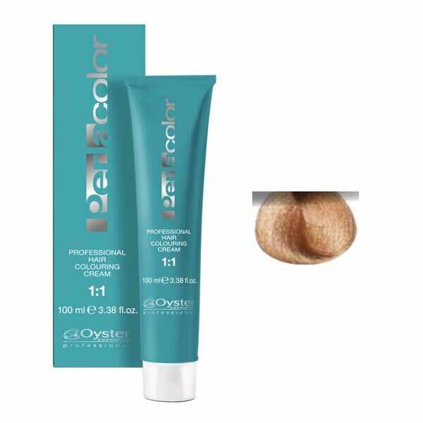 Oyster Cosmetics Perlacolor Professional Hair Coloring Cream nuanta 9/33 Biondo Chiarissimo Dorato Intenso