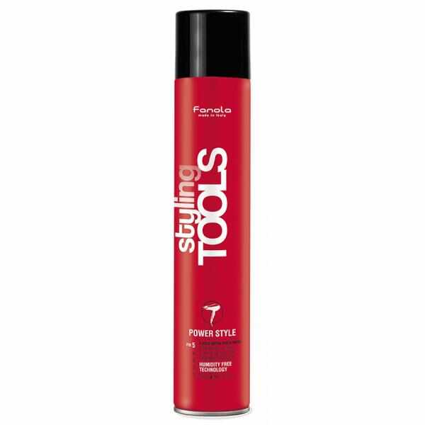 Spray Fixativ cu Fixare Extra Puternica - Fanola Styling Tools Power Style Extra Strong Hair Spray, 500ml