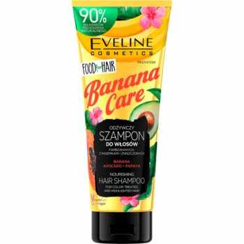 Eveline Cosmetics Food for Hair Banana Sampon hidratant pentru par vopsit.