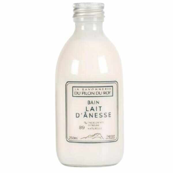 Spumă de baie Bio cu lapte de măgăriță, La Savonnerie du Pilon du Roy, 250ml