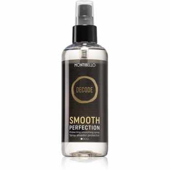 Montibello Decode Smooth Perfection Spray spray cu protecție termică, pentru aranjarea cu placa și cu ondulatorul pentru par fin, degradat