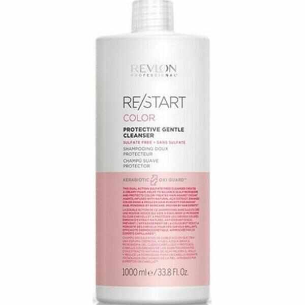 Sampon Fara Sulfati pentru Protectia Culorii - Revlon Professional Re/Start Color Protective Gentle Cleanser Sulfat Free Shampoo, 1000 ml